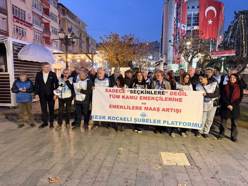 KESK Kocaeli’den Seyyanen Zam Tepkisi!