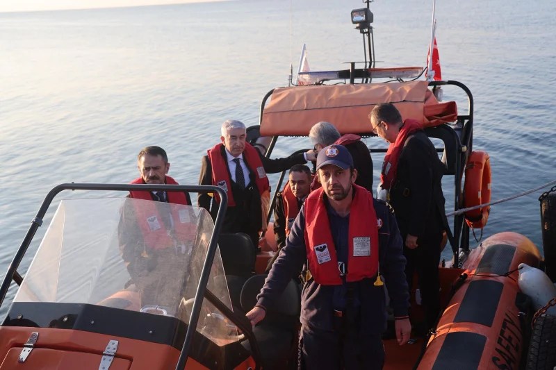 Kocaeli Valisi İlhami Aktaş Kefken Adası’nda İncelemelerde Bulundu!