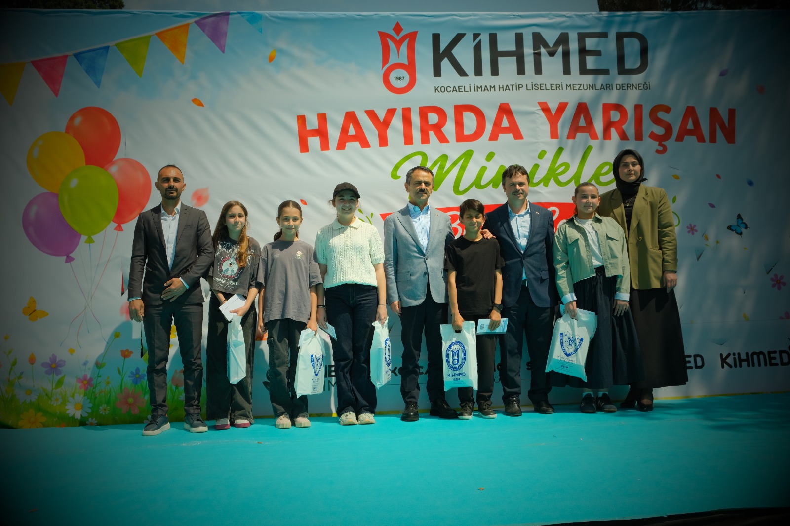 Kocaeli’de “Hayırda Yarışan Minikler” ödüllerine kavuştu