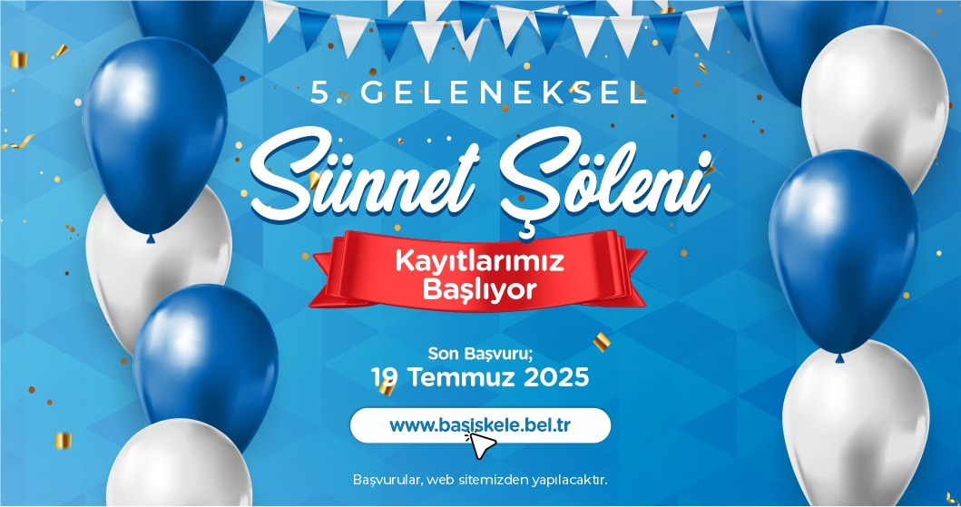 Başiskele’de sünnet şöleni heyecanı başladı