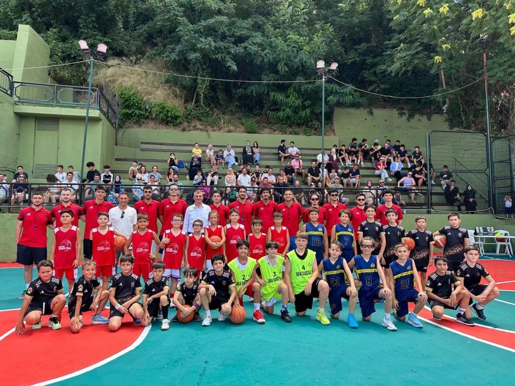 Gölcük'te sokak basketbolu heyecanı başladı! - 3. görsel