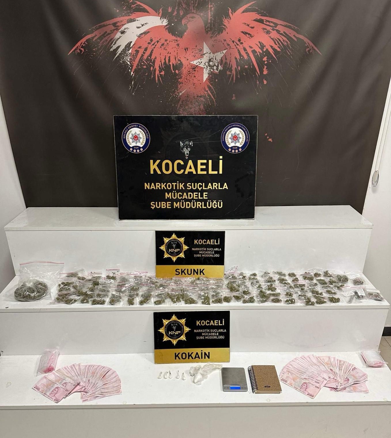 Kocaeli’de uyuşturucu operasyonu!