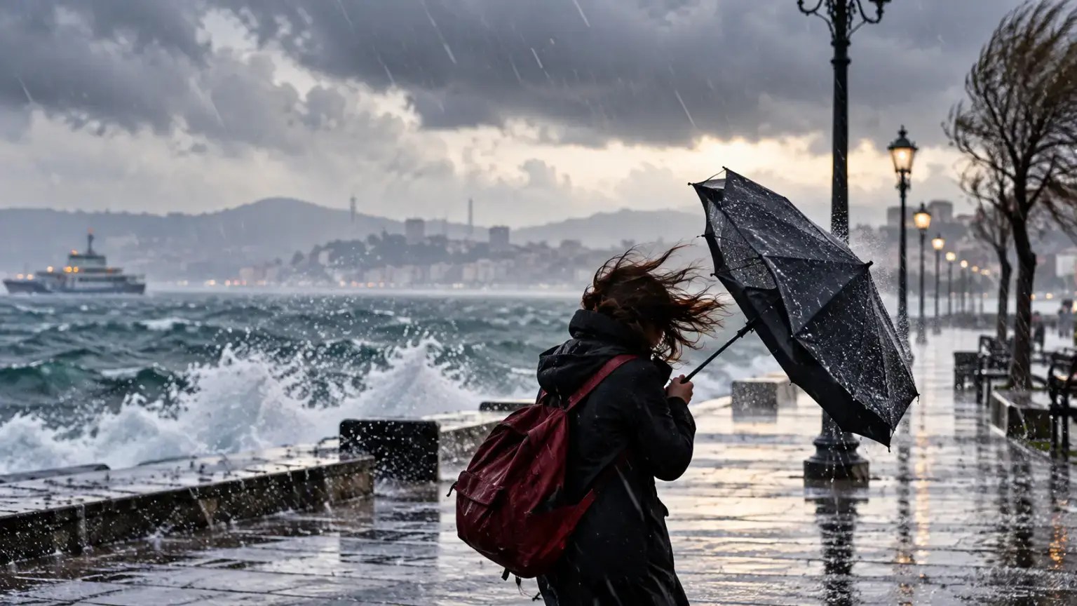 Kocaeli için şiddetli fırtına uyarısı!