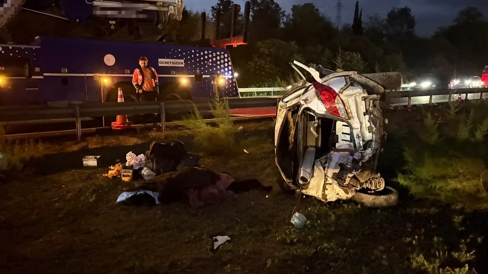Anadolu Otoyolu’nda can pazarı: 1 ölü, 4 yaralı