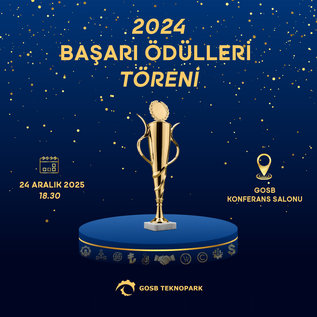 GOSB Teknopark En Başarılı Firmaları Ödüllendiriyor!