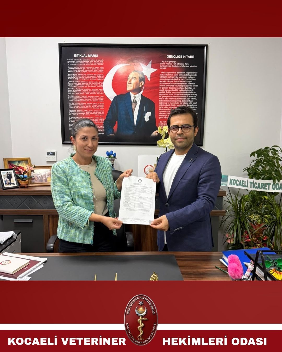 Mehmet Bostancı Mazbatasını Aldı
