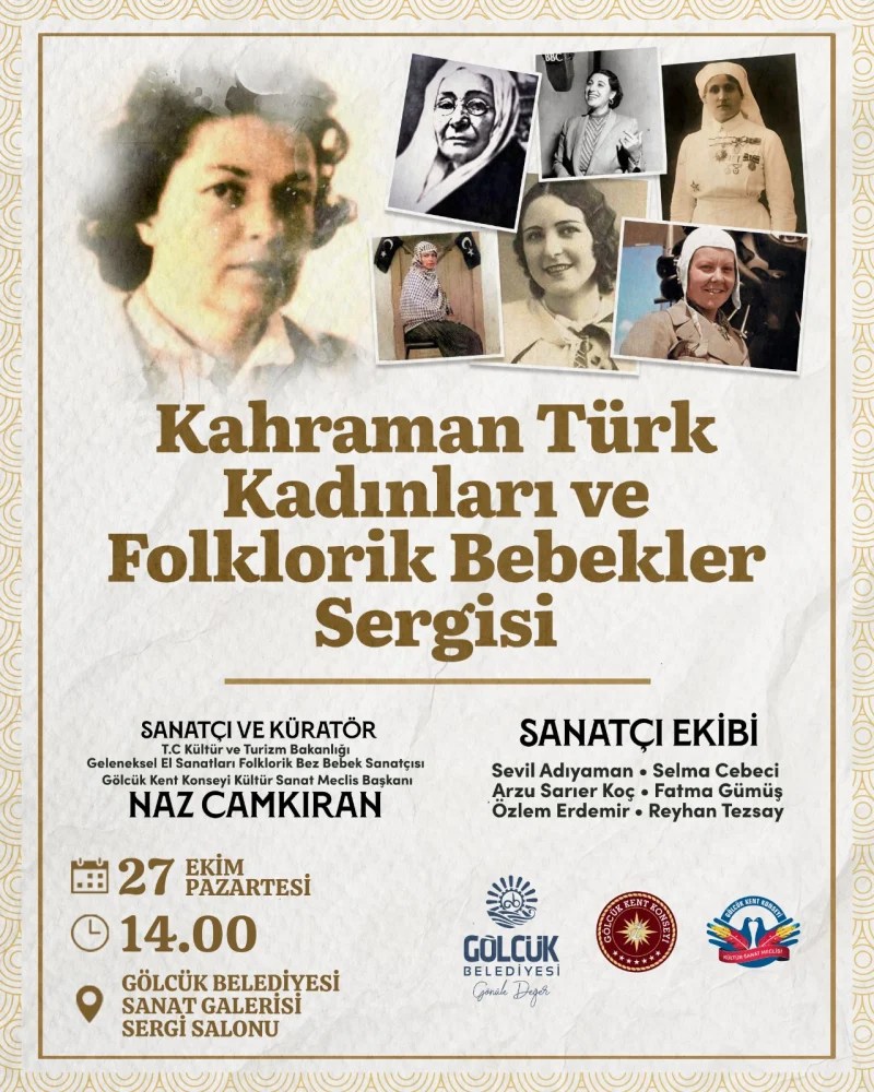 Gölcük’te Kahraman Türk Kadınları Sergisi!