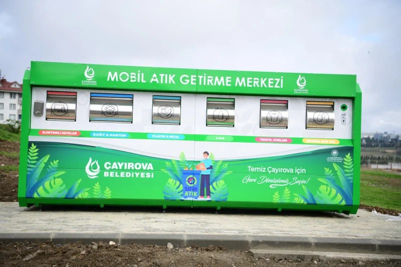 Çayırova’da 4 yeni atık getirme merkezi açıldı!