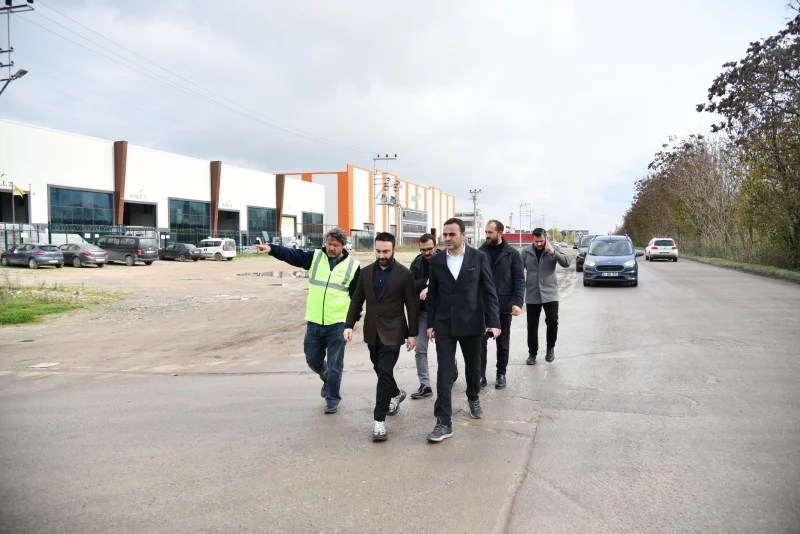 Başiskele’de Yol Çalışmaları Yakından Takip Ediliyor!