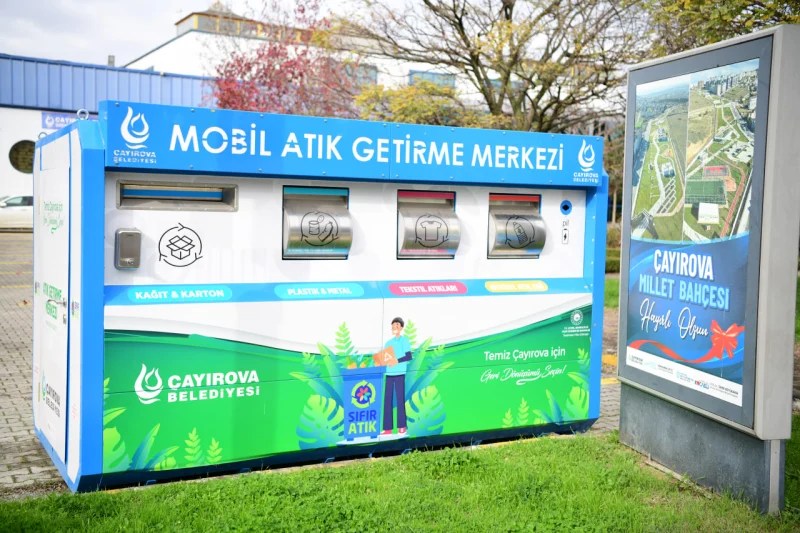Çayırova’da 4 yeni atık getirme merkezi açıldı!