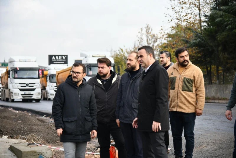 Başiskele’de Yol Çalışmaları Yakından Takip Ediliyor!