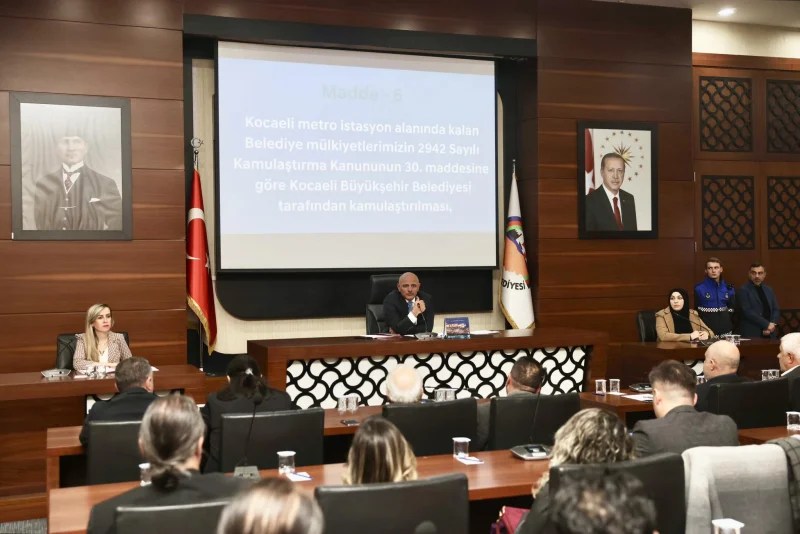 Körfez Belediyesi’nde Yılın Son Meclisi Yapıldı!