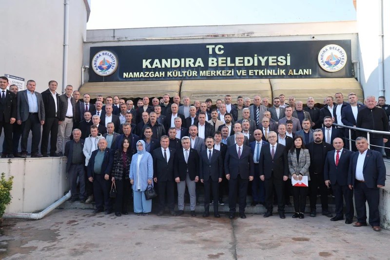 Kandıra’da Muhtarlar Vali Aktaş ile Buluştu!