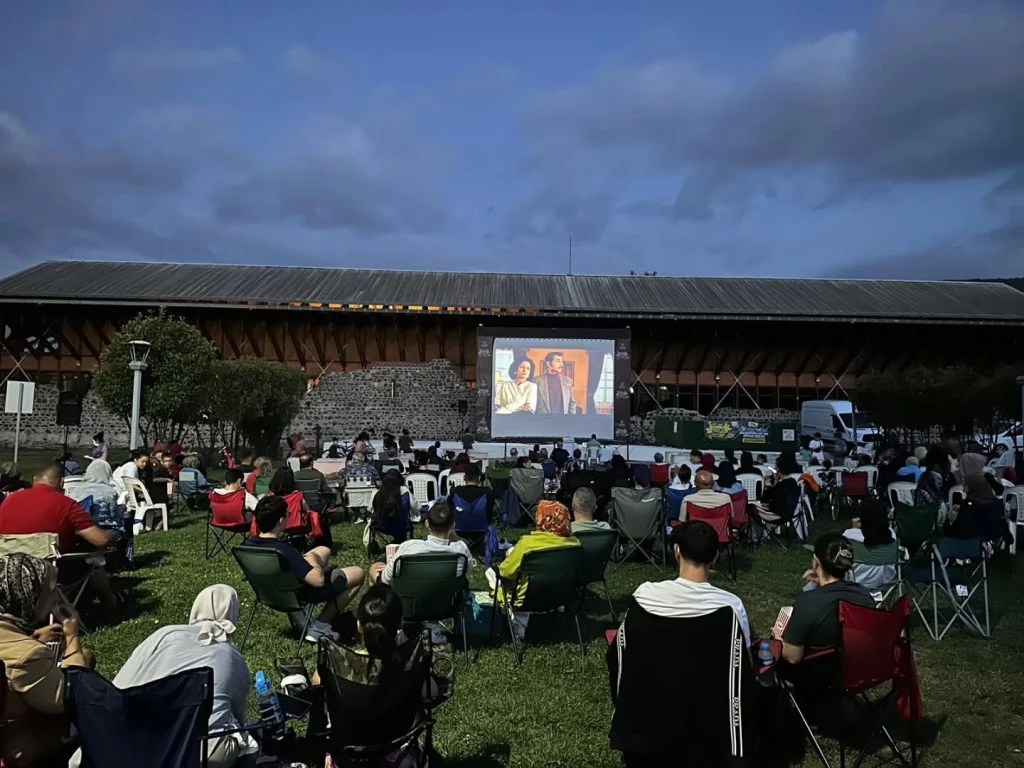 Gölcük'te açık havada sinema keyfi! - 3. görsel