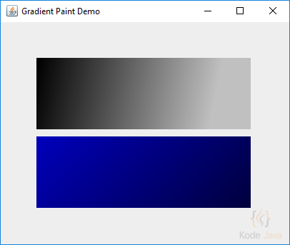 How Do I Create A Gradient Paint In Java 2d Kode Java