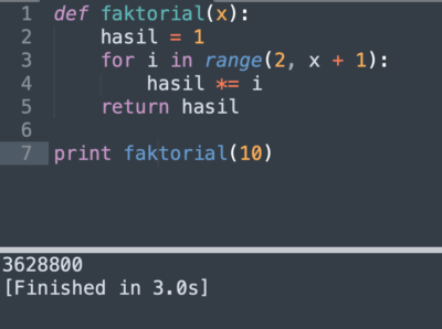 How to use static and private methods, constructors, and more! Soal Dan Solusi Menghitung Faktorial Di Python Kodepy Com