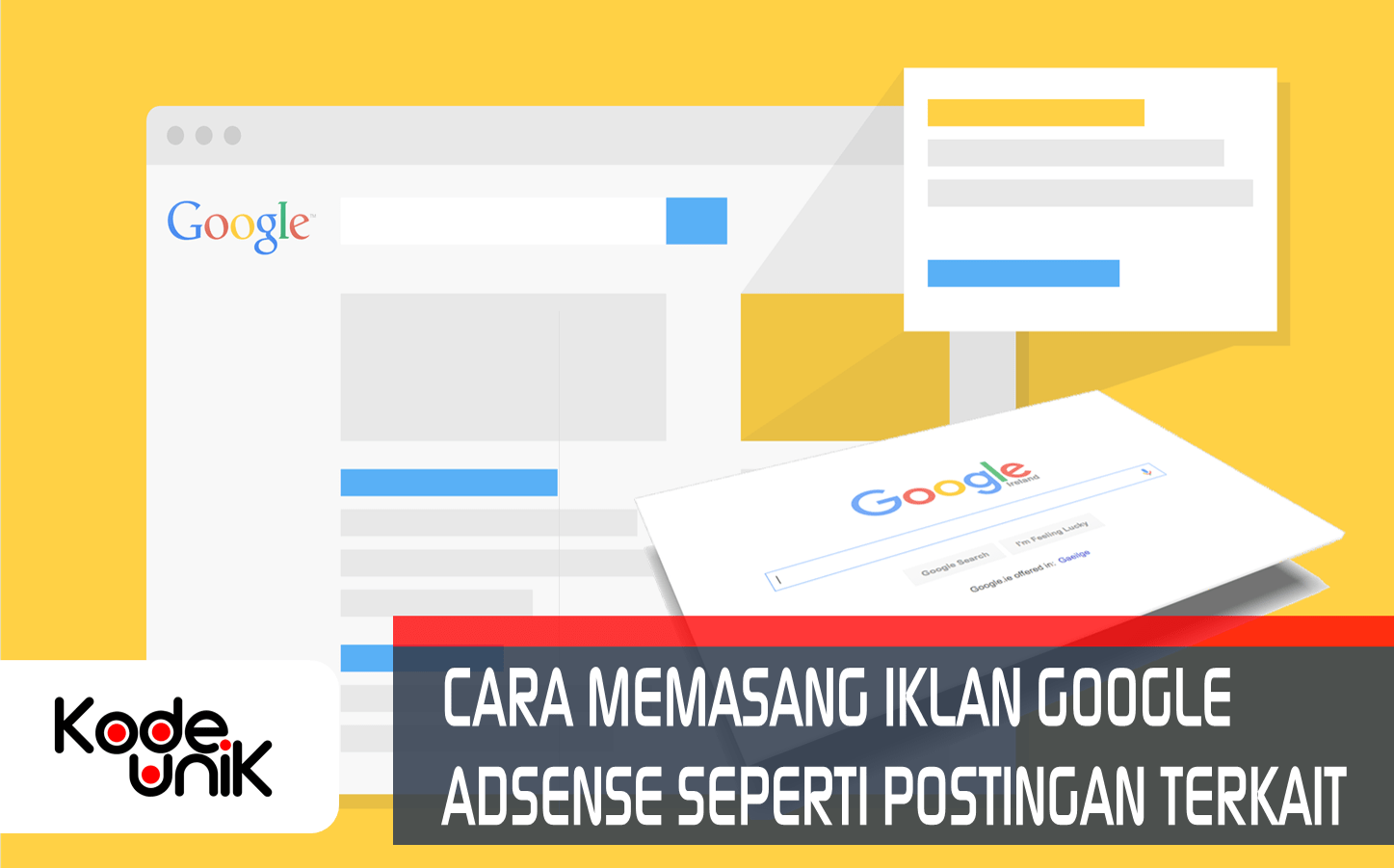 Cara menghasilkan uang secara online. Cara Memasang Iklan Google Adsense Seperti Postingan Terkait Kode Unik