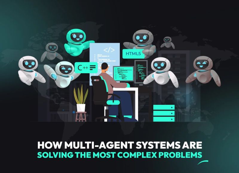 How Multi Agent Systems Solve Complex Problems In 2025 - Download Classic City Illustration | 4K