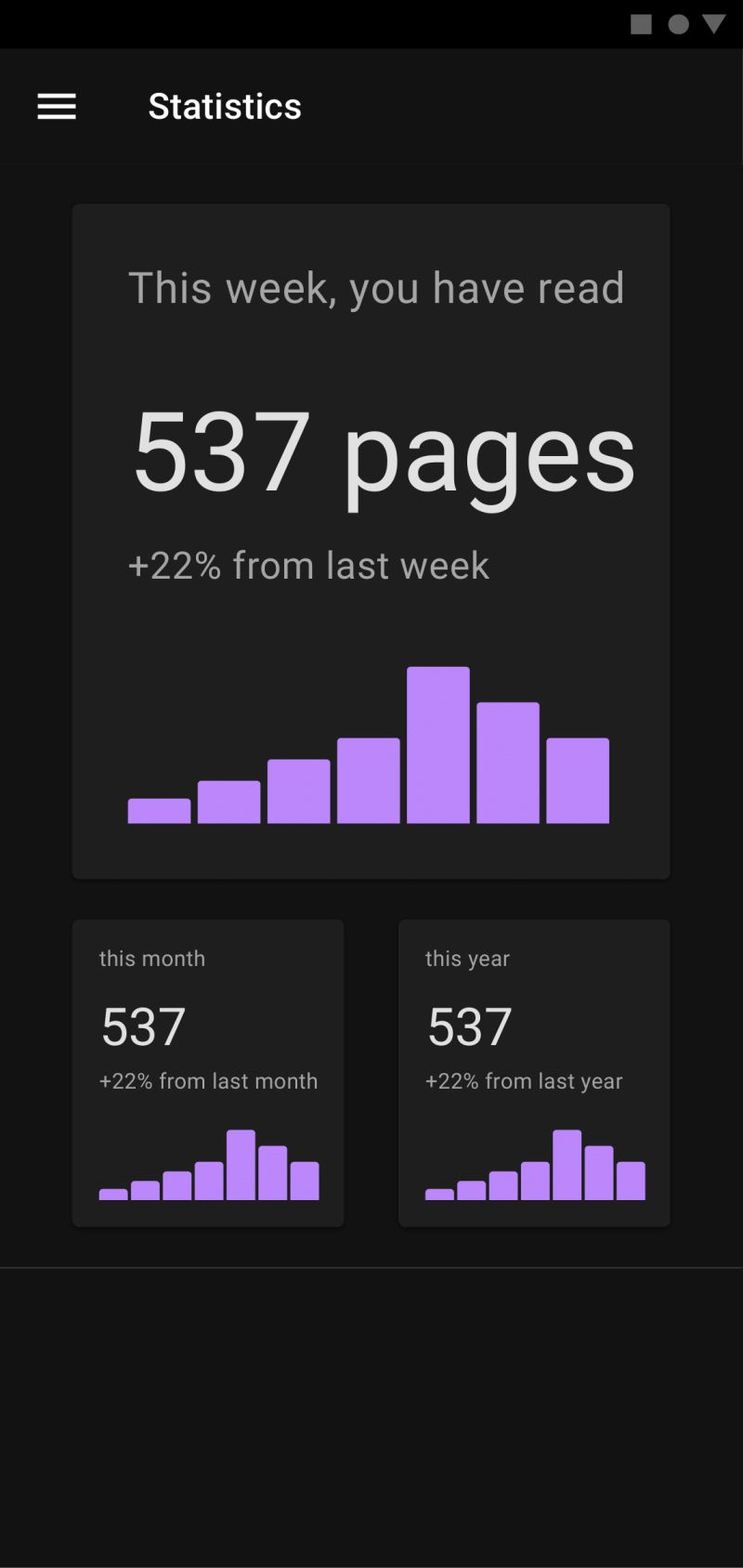 Android E Reader App Design Koen Frohn - Best Mountain Textures in 8K