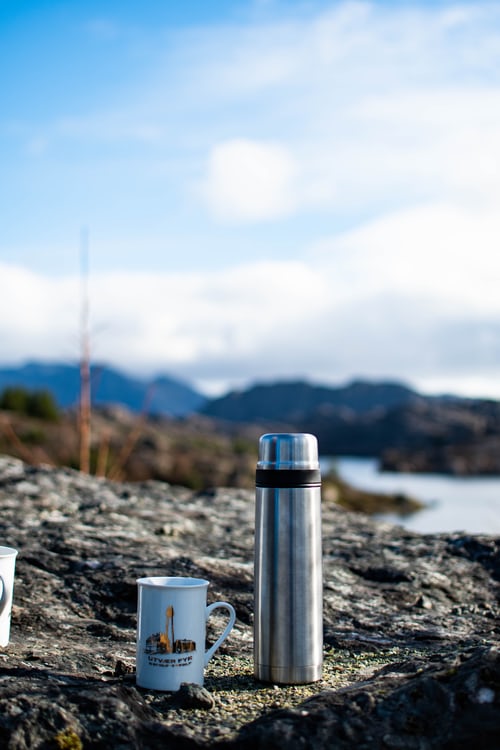 Thermos Roestvrij staal Vacuüm-Geïsoleerde Waterfles 500ml-16oz Geïsoleerde Fles