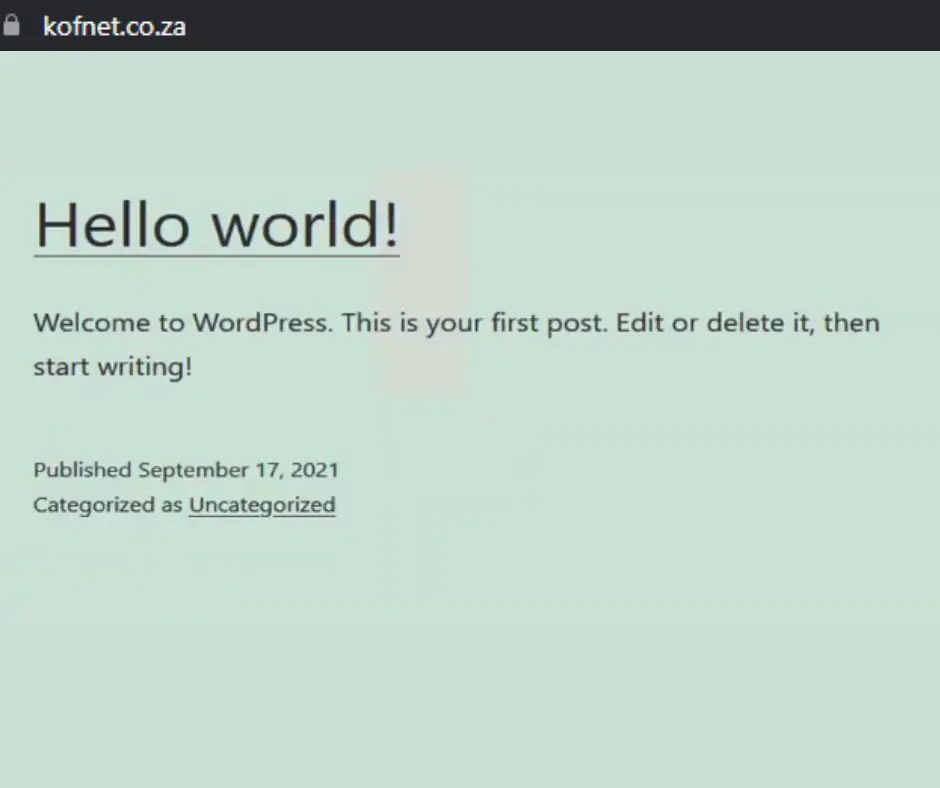 host a WordPress website for free using Microsoft Azure