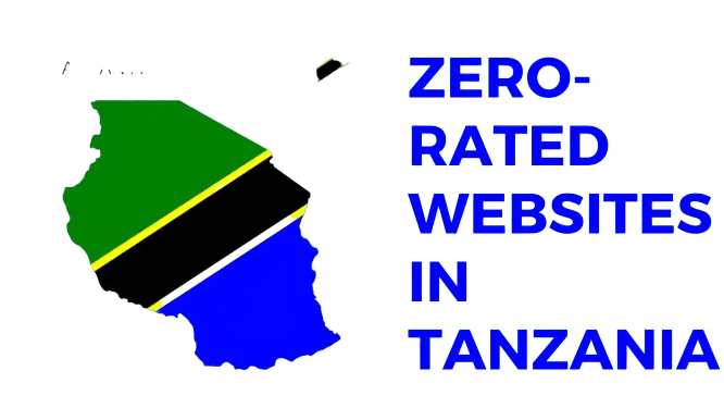 Zero-Rated Websites for Tanzania