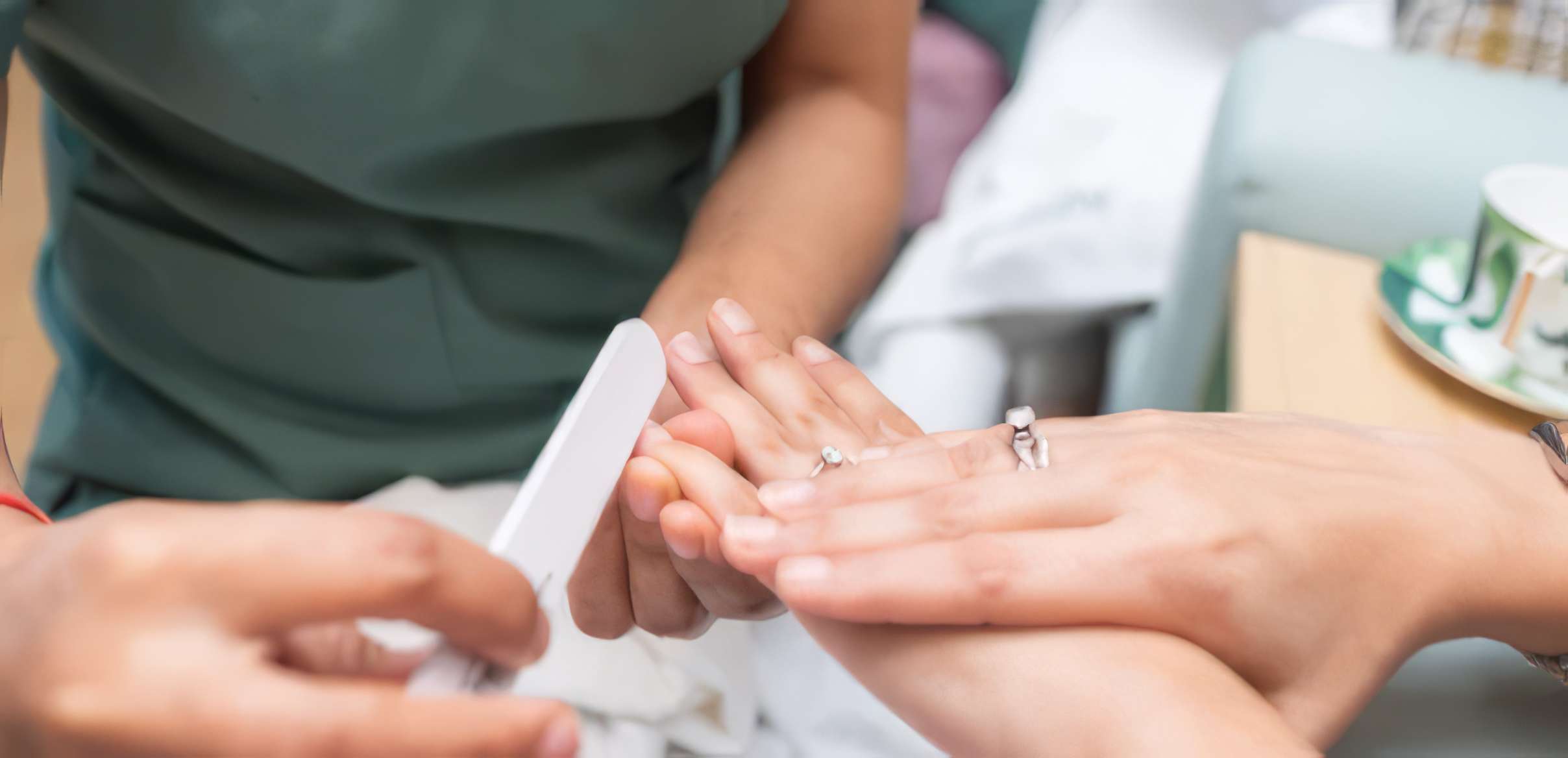 Manicure & pedicure at home service dubai