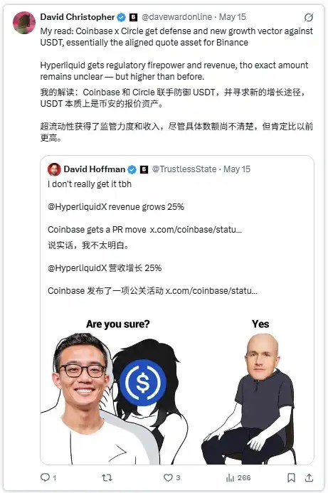 USDC重振旗鼓,USDT的真正竞争在于Hyperliqui