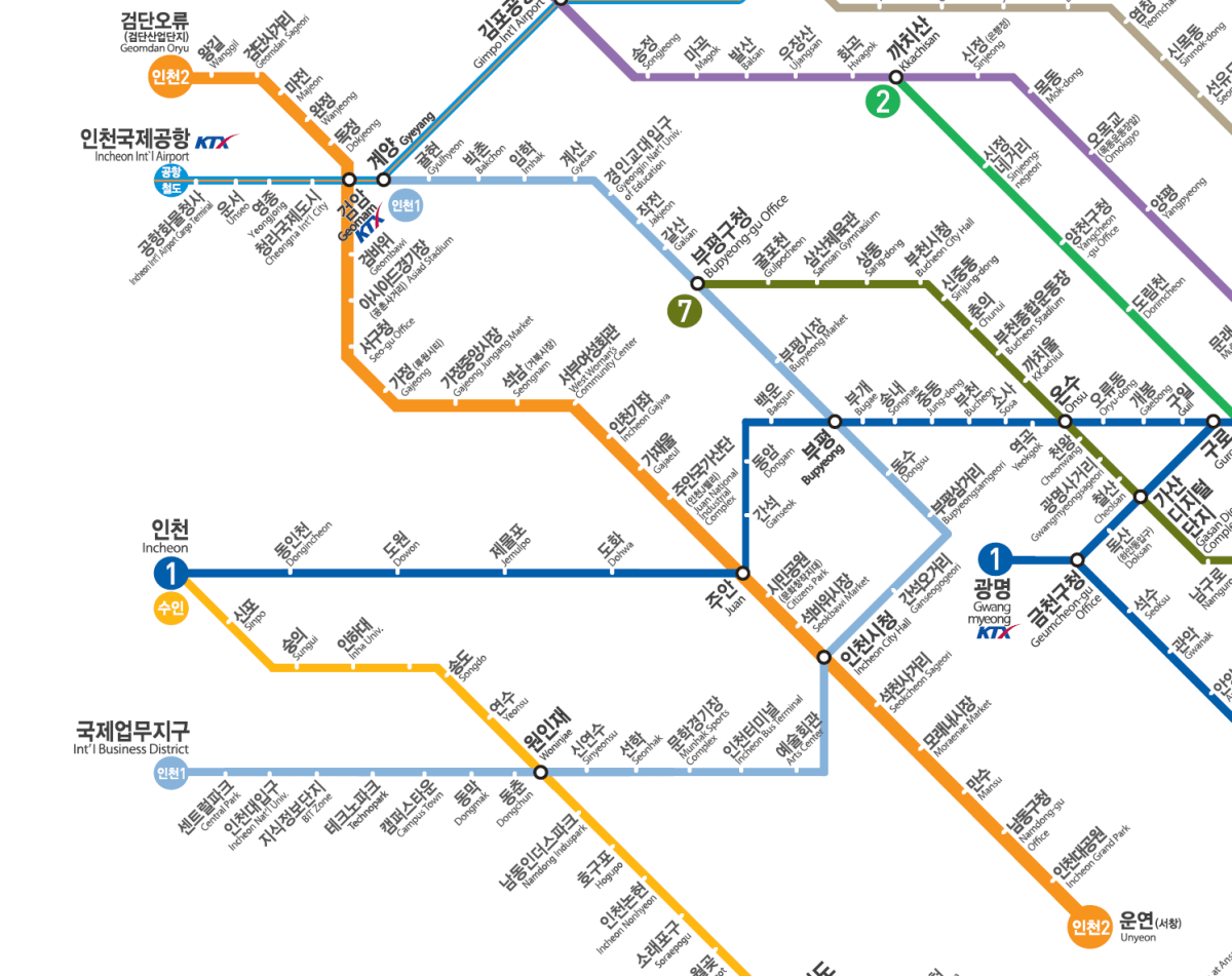 Incheon Line 2 - Final Map