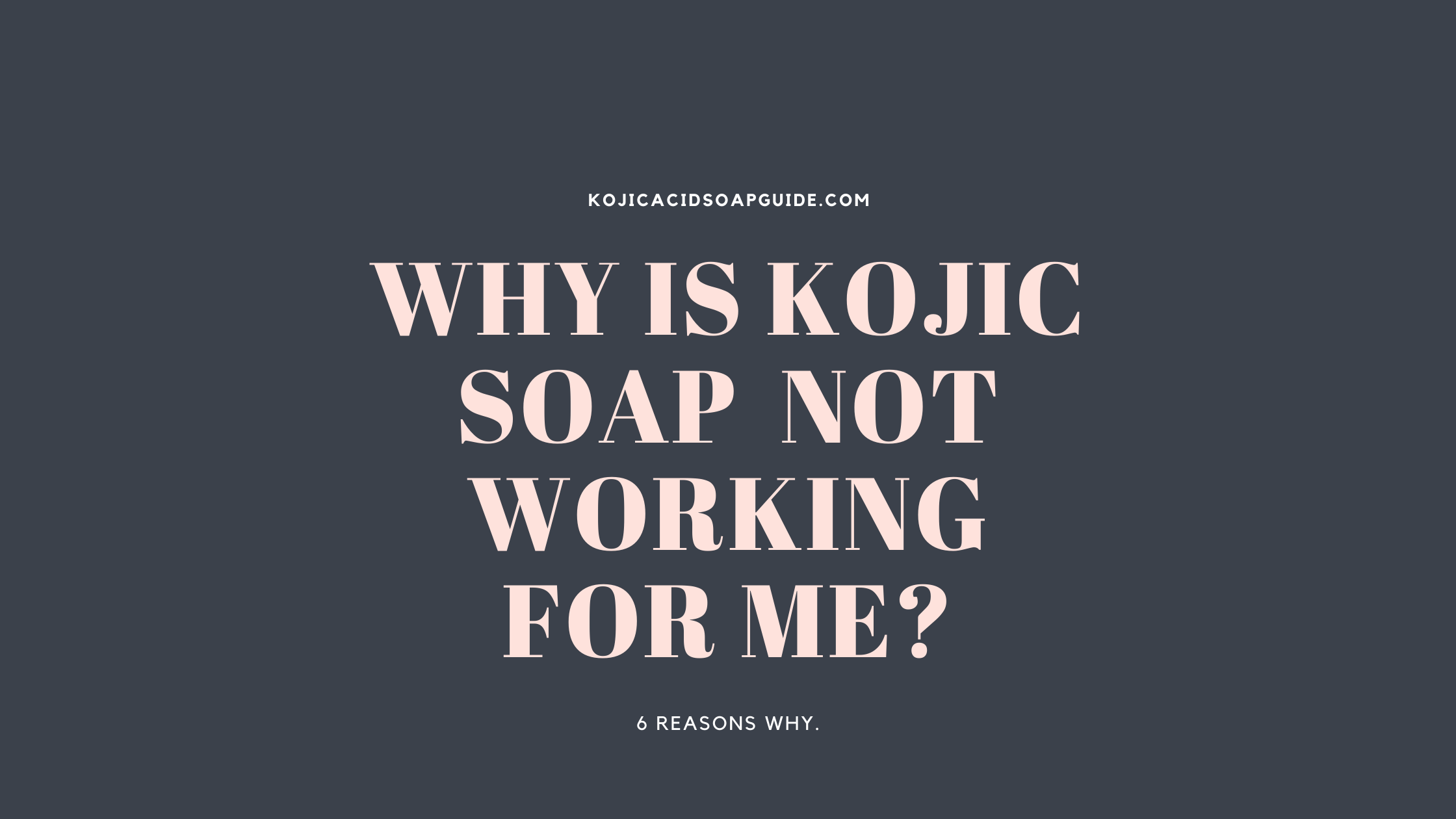 kojic acid 4 in 1 soap