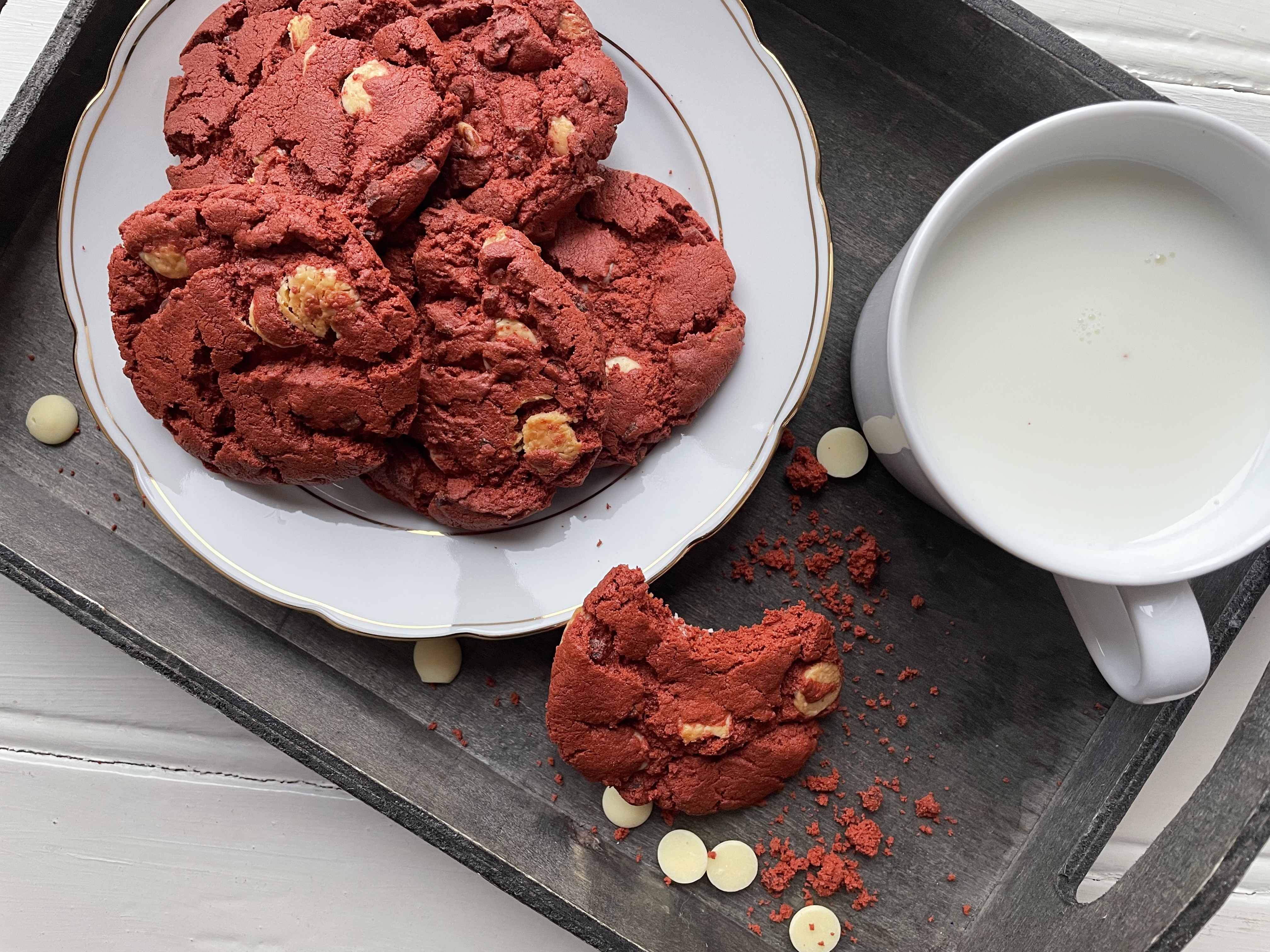 Wat extra liefde met deze ruby koekjes!