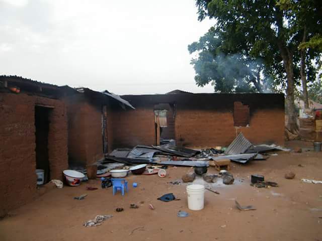 File Photo: An attack on a Kaduna Community