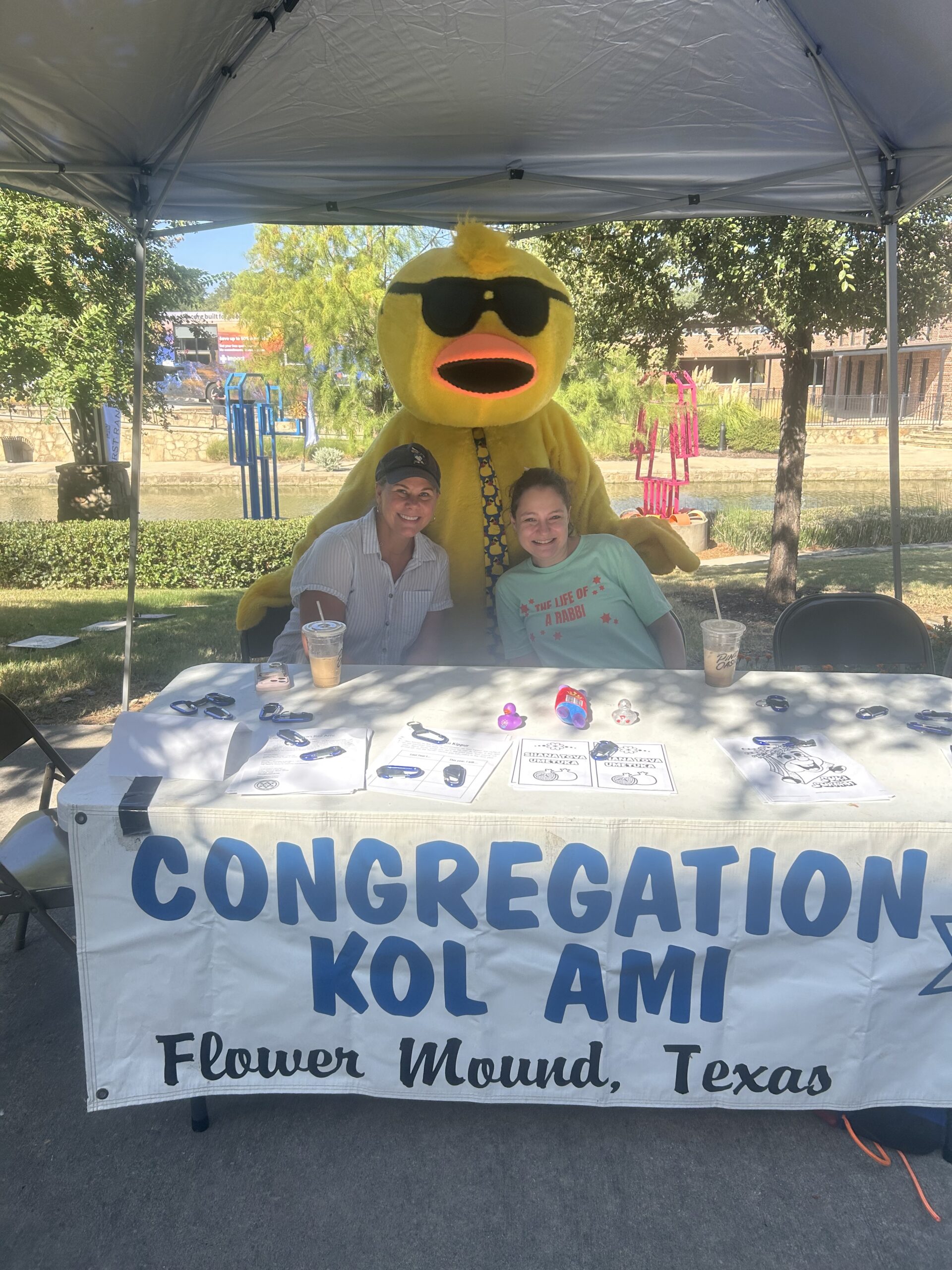 Rabbi, Brandi, and the Duck