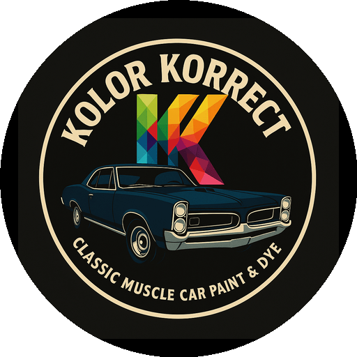 Kolor Korrect logo - Classic Muscle Car Paint & Dye