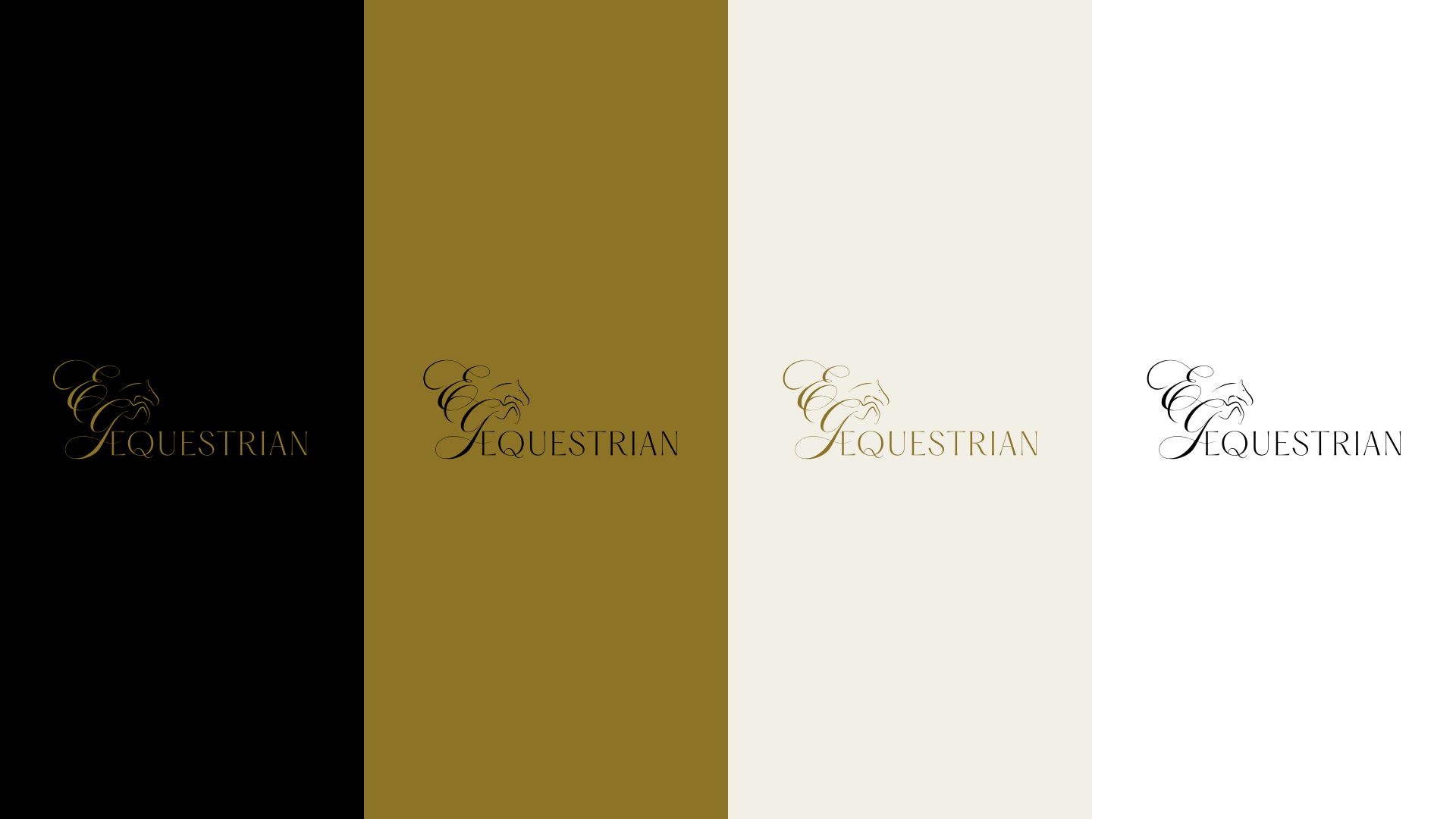EG Equestrian logo charte graphique