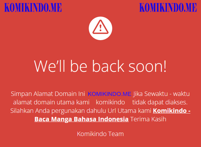 Simpan Alamat Akses Domain Baru