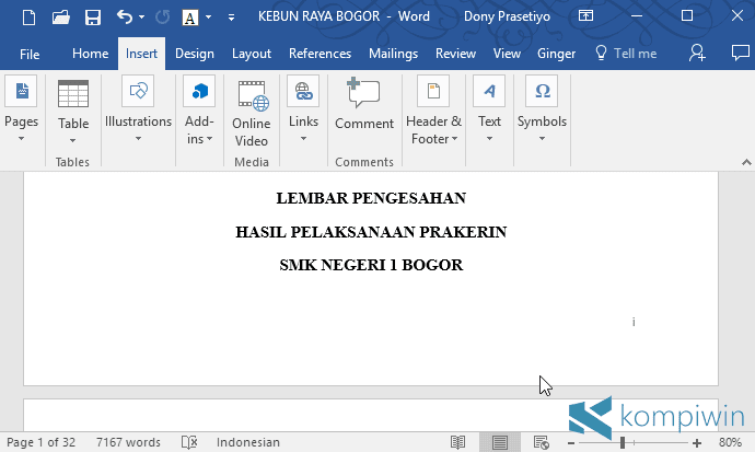 Cara memberi halaman pada word secara berurutan. Cara Membuat Page Number Dari Halaman Yang Diinginkan Dan Dengan Format Angka Romawi