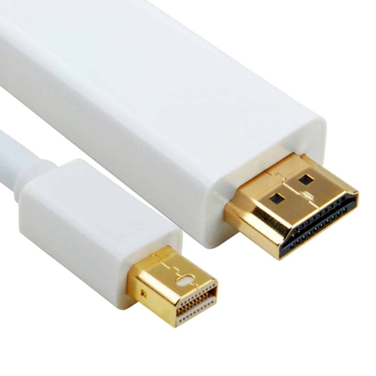 Cable mini display port a hdmi macho 1.5m thunderbolt mini dp o mdp