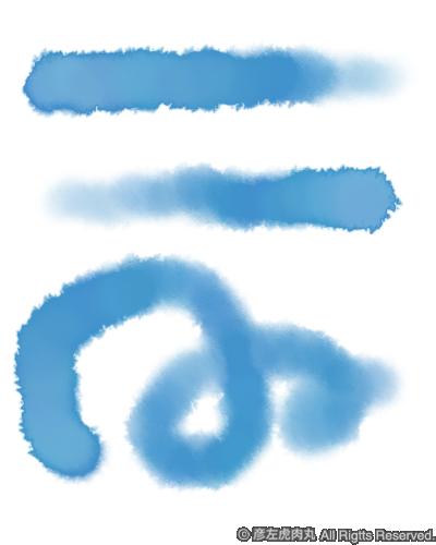 Photoshopでリアルな水彩画風のブラシを作る方法 | 彦左虎肉丸