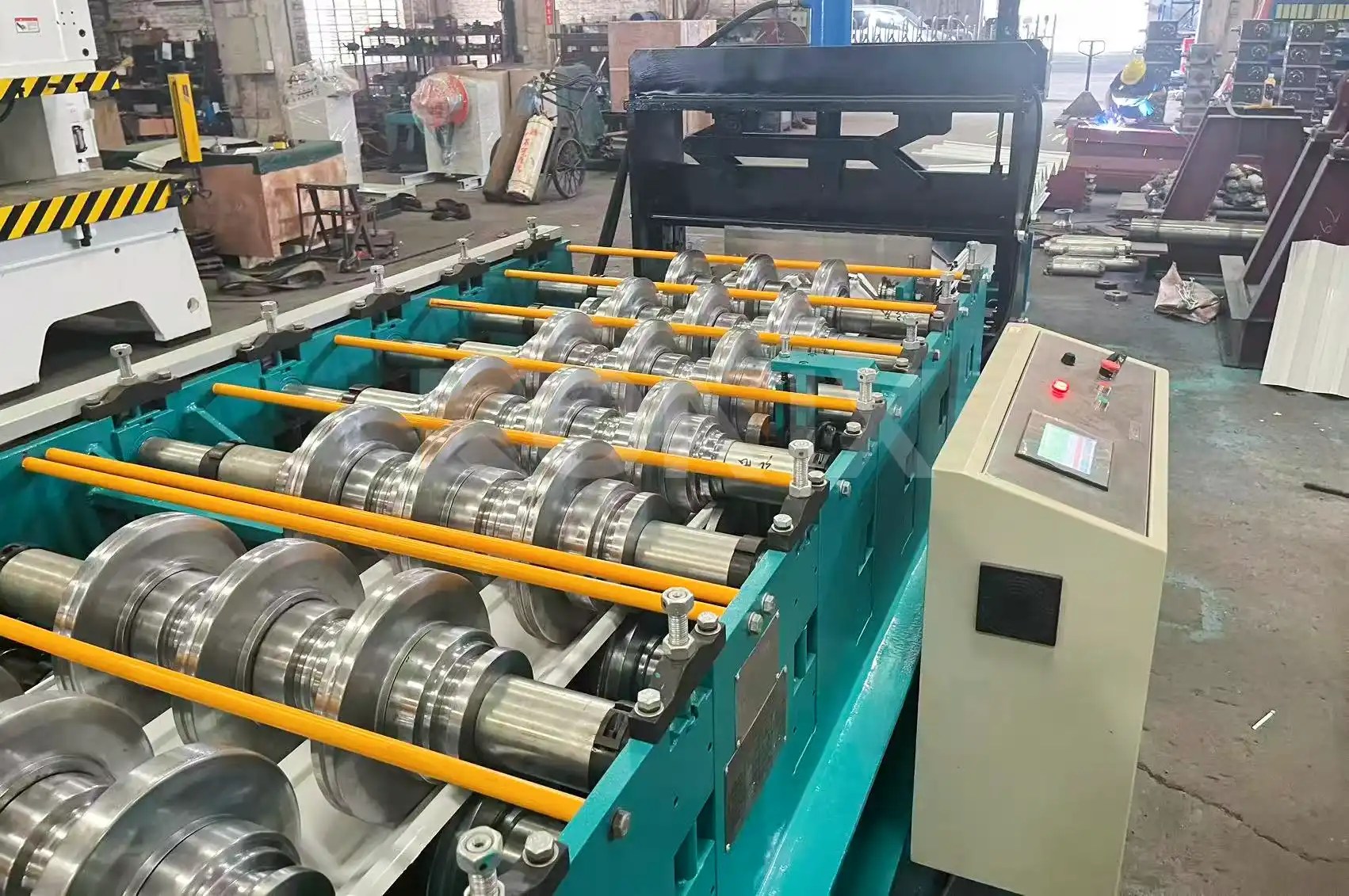 glazed tile roll forming machine