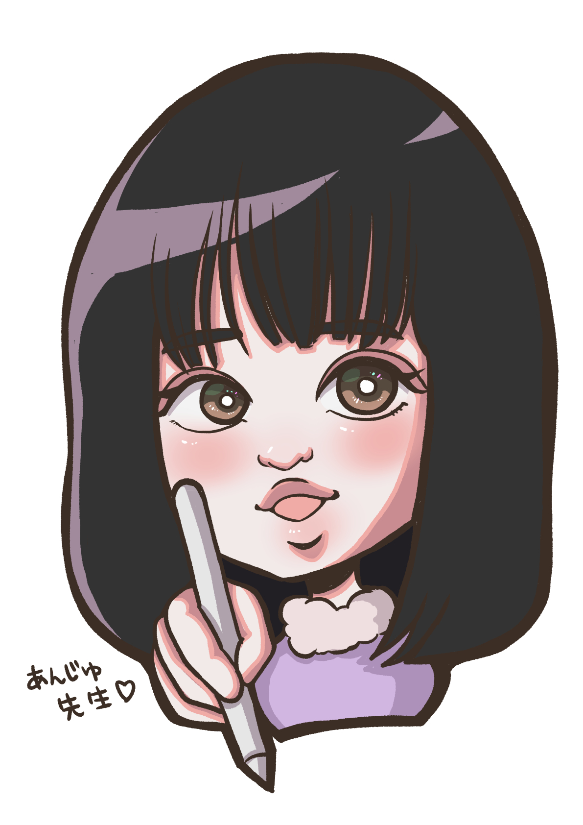 ☻似顔絵 似顔絵 - ayacodesign｜きんときあやこ