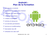Programmation Android Avec Android Studio Android Plan De La