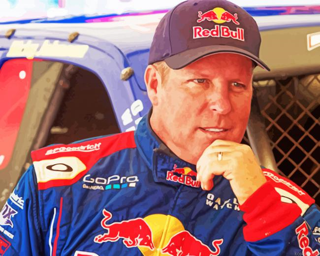 Car Racer Ricky Johnson Painting By Numberss.png