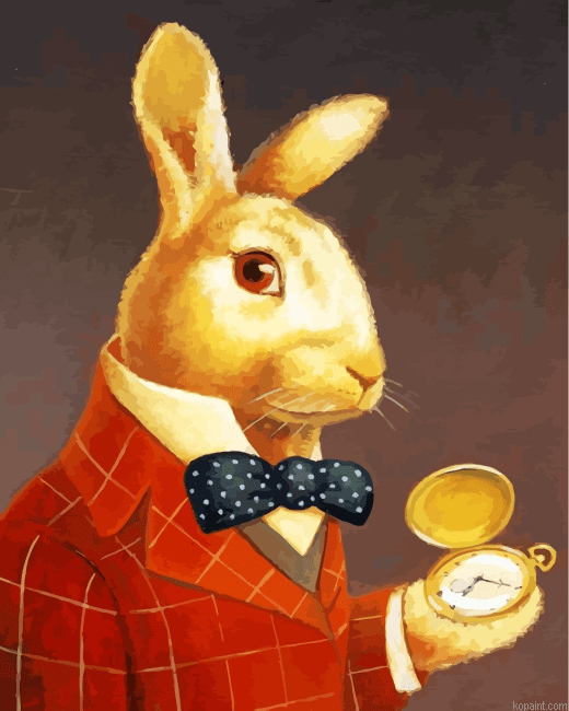 Mr Rabbit Painting By Numberss.png