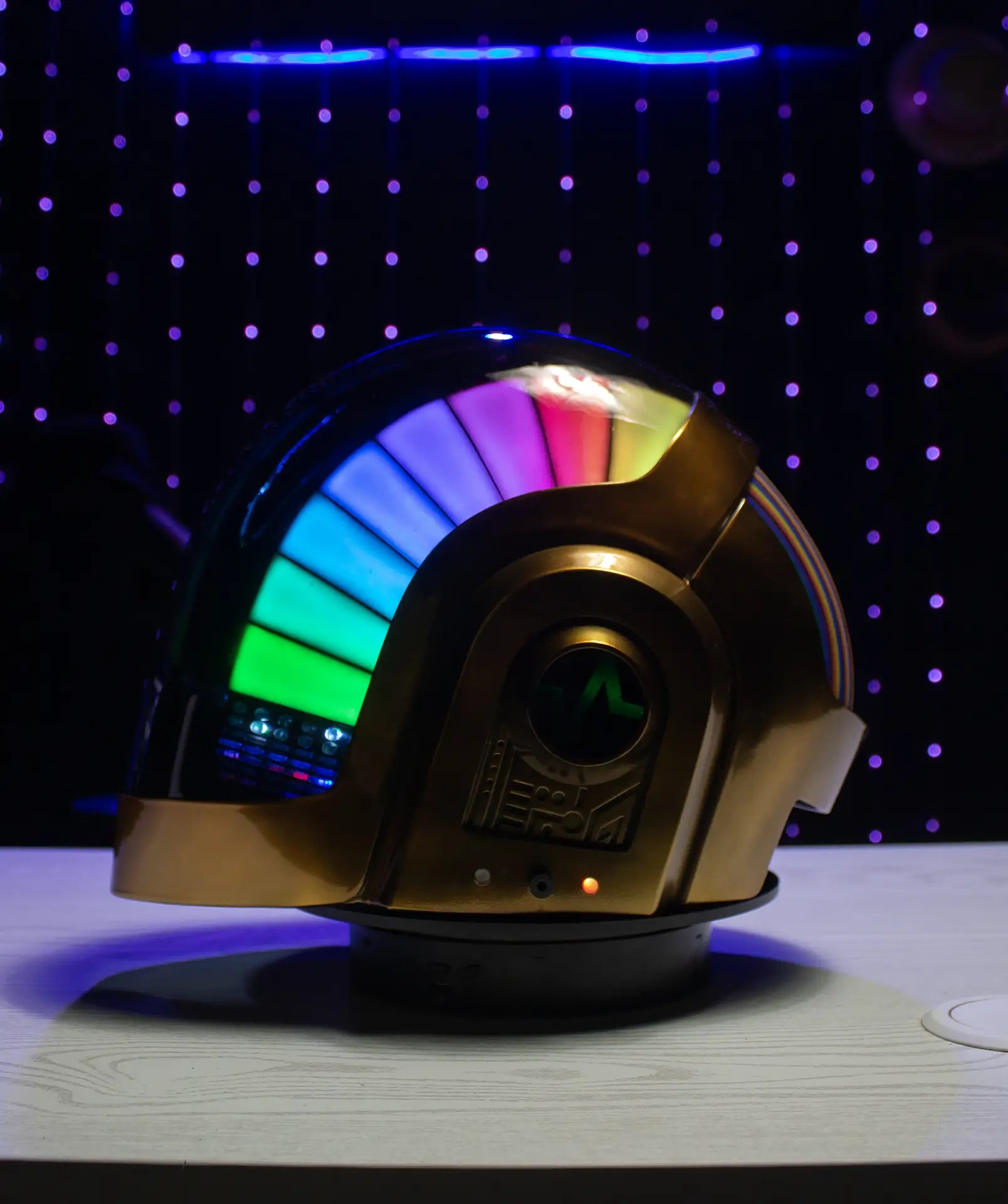 Guy Manuel Helmet Daft Punk LED V7 WiFi programmable Pro Edition