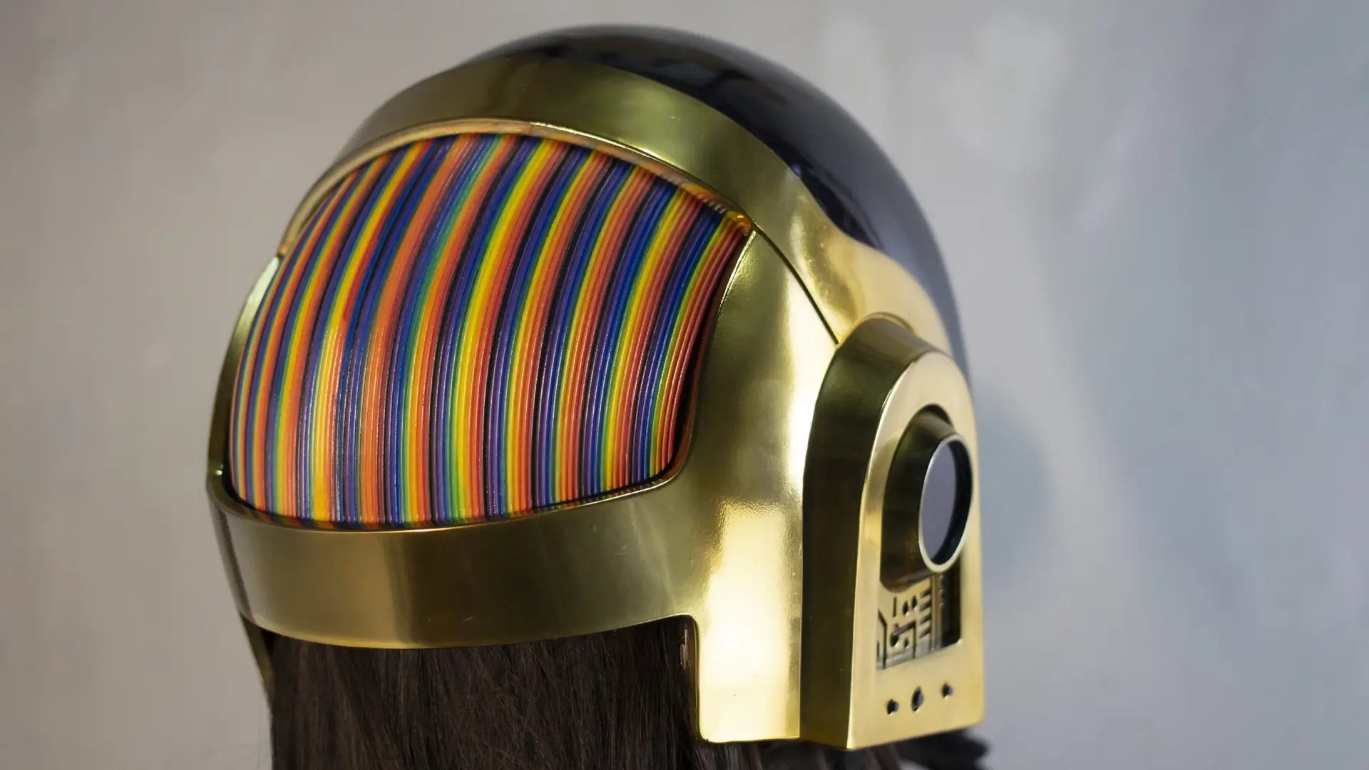 daft punk motorcycle helmet guy manuel Guy Manuel Helmet Daft Punk LED V7 WiFi programmable Pro Edition