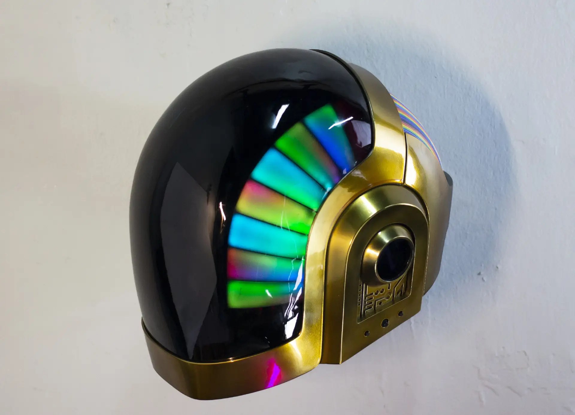 daft punk motorcycle helmet guy manuel Guy Manuel Helmet Daft Punk LED V7 WiFi programmable Pro Edition