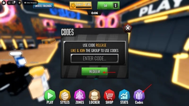 Update Kode Redeem Basketball Zero Februari 2026 Klaim Lucky Spins Basketball Rivals Codes Redeem Section