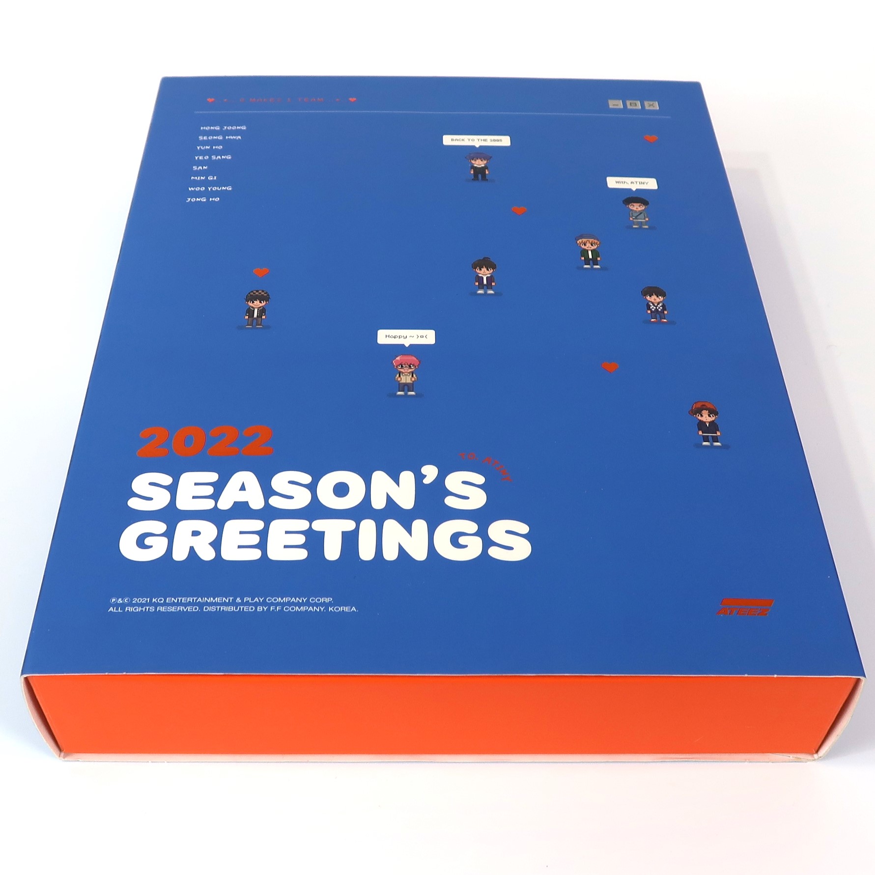 ATEEZ DVDセット　season's greeting まとめてセット ATEEZ 2022 WORLD TOUR THE FELLOWSHIP BEGINNING OF THE END IN