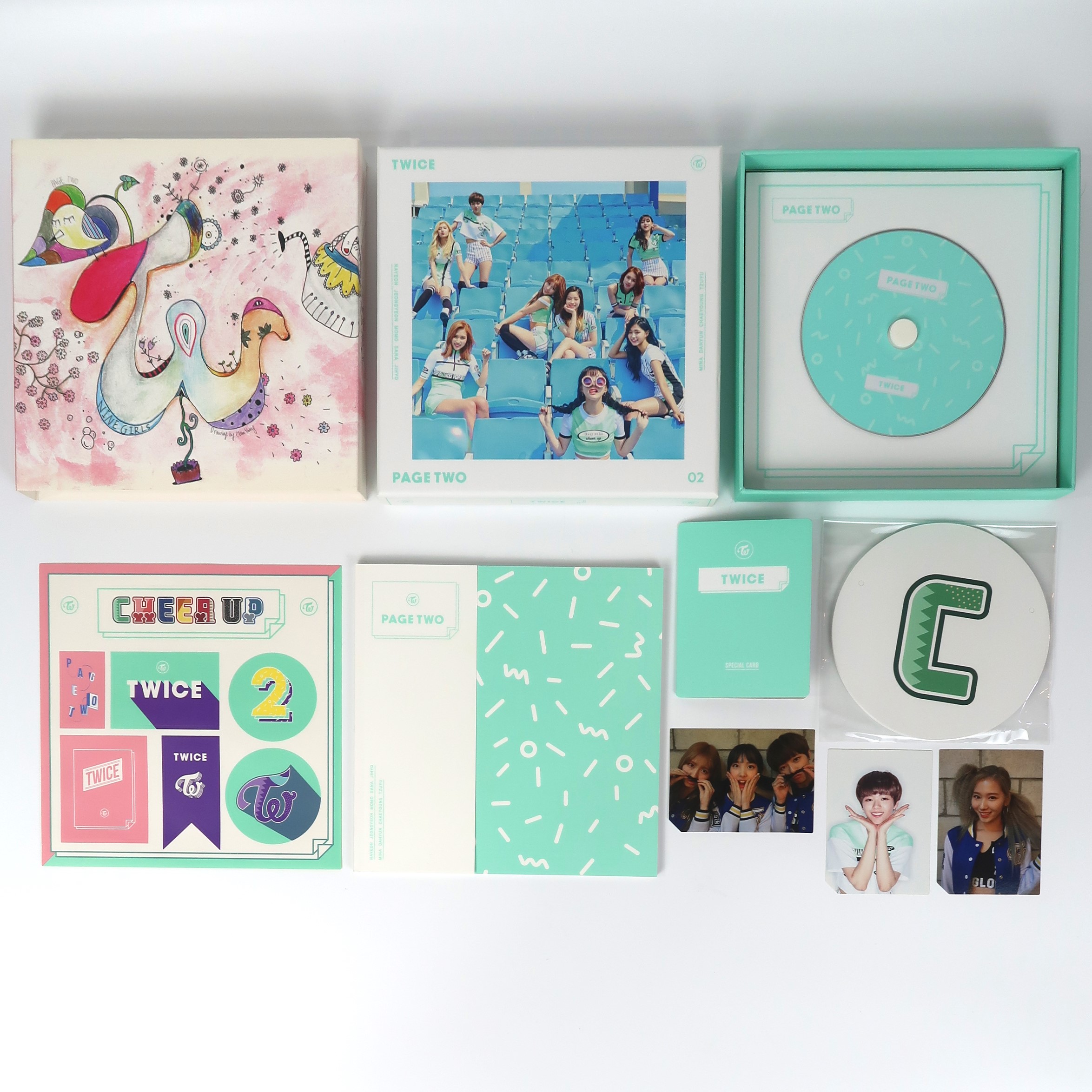 Twice - Page Two [Mint] Limited Edition Design By Chaeyoung